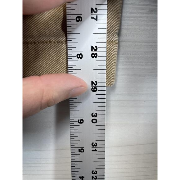 GAP Cargo Pants Womens 14 Khaki Loose Khaki Mojave Regenerative Cotton Casual - Picture 6 of 14